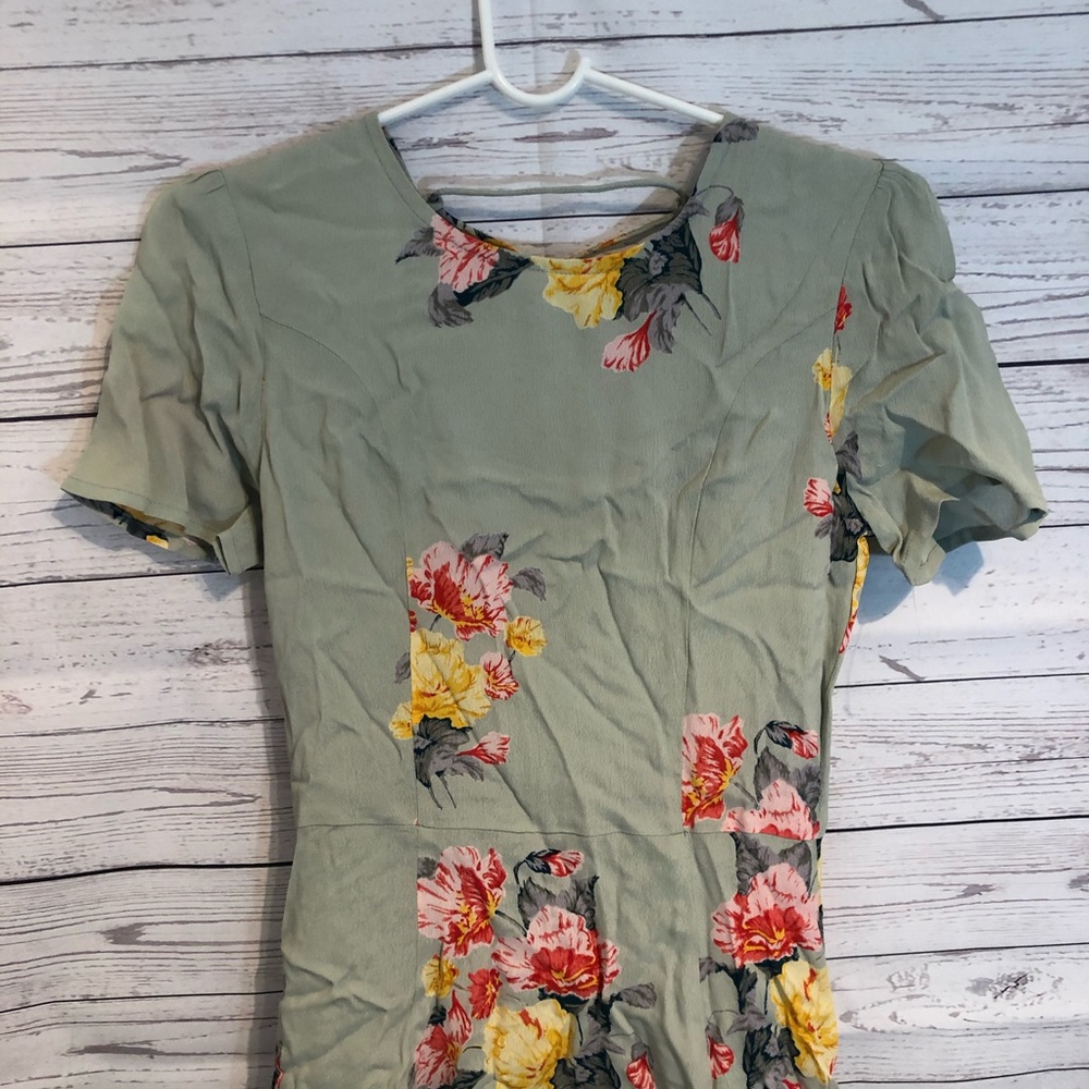 NWOT Privacy Please Henson Floral Mini Dress - Picture 3 of 7